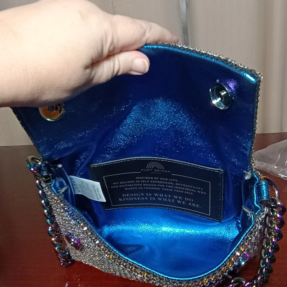 Kurt Geiger Small Party Bag NWT - Picture 6 of 7